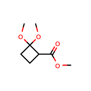 methyl 2,2-dimethoxycyclobutane-1-carboxylate