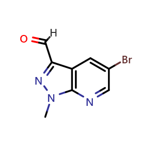 5-bromo-1-methyl-1H-pyrazolo[3,4-b]pyridine-3-carbaldehyde