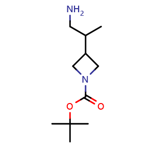 tert-butyl 3-(1-aminopropan-2-yl)azetidine-1-carboxylate