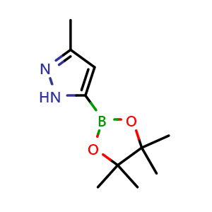 3-methyl-5-(4,4,5,5-tetramethyl-1,3,2-dioxaborolan-2-yl)-1H-pyrazole