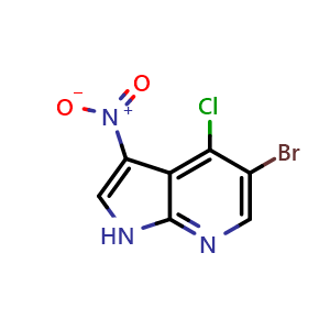 5-bromo-4-chloro-3-nitro-1H-pyrrolo[2,3-b]pyridine