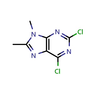 2,6-dichloro-8,9-dimethyl-9H-purine