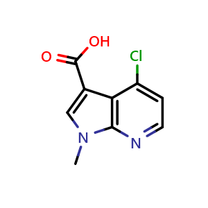 4-chloro-1-methyl-1H-pyrrolo[2,3-b]pyridine-3-carboxylic acid