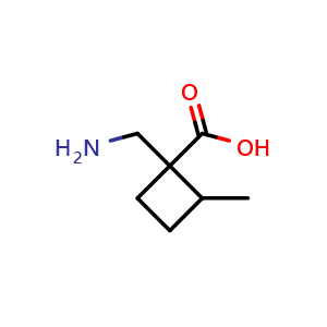 1-(aminomethyl)-2-methylcyclobutane-1-carboxylic acid