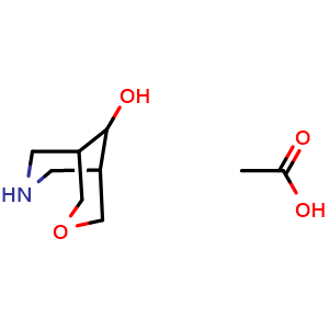 3-oxa-7-azabicyclo[3.3.1]nonan-9-ol; acetic acid