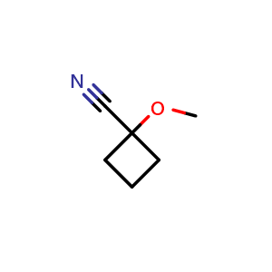 1-methoxycyclobutane-1-carbonitrile
