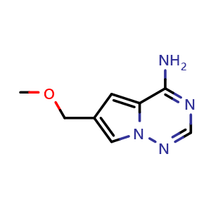 6-(methoxymethyl)pyrrolo[2,1-f][1,2,4]triazin-4-amine