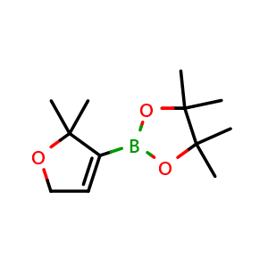 2-(2,2-dimethyl-2,5-dihydrofuran-3-yl)-4,4,5,5-tetramethyl-1,3,2-dioxaborolane