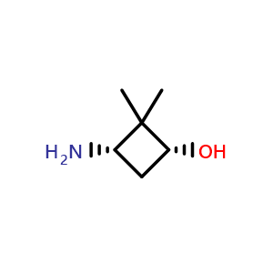 cis-3-amino-2,2-dimethylcyclobutan-1-ol