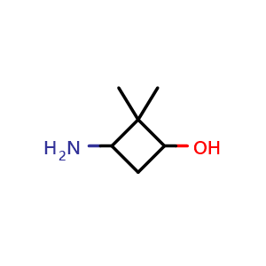 3-amino-2,2-dimethylcyclobutan-1-ol
