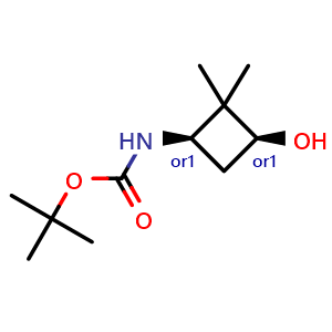 tert-butyl cis-2,2-dimethyl-3-hydroxycyclobutylcarbamate