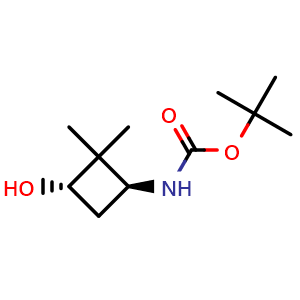 tert-butyl trans-2,2-dimethyl-3-hydroxycyclobutylcarbamate