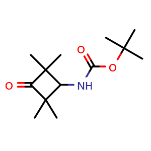 tert-butyl N-(2,2,4,4-tetramethyl-3-oxocyclobutyl)carbamate