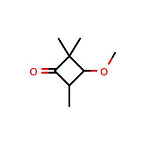 3-methoxy-2,2,4-trimethylcyclobutan-1-one