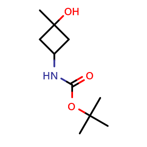 tert-butyl N-(3-hydroxy-3-methylcyclobutyl)carbamate