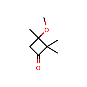 3-methoxy-2,2,3-trimethylcyclobutan-1-one