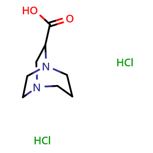 1,5-diazabicyclo[3.2.2]nonane-6-carboxylic acid dihydrochloride