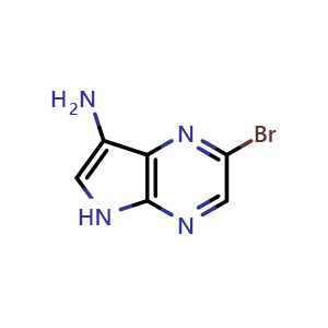 2-bromo-5H-pyrrolo[2,3-b]pyrazin-7-amine