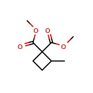 1,1-dimethyl 2-methylcyclobutane-1,1-dicarboxylate