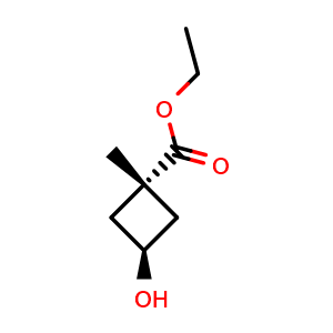 ethyl trans-3-hydroxy-1-methylcyclobutanecarboxylate