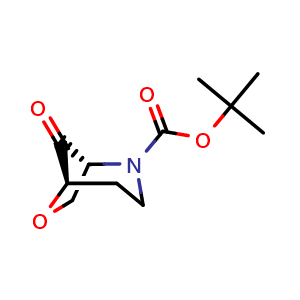 tert-butyl (1R,5R)-8-oxo-6-oxa-2-azabicyclo[3.2.1]octane-2-carboxylate