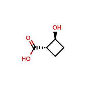 trans-2-hydroxycyclobutane-1-carboxylic acid