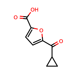5-(cyclopropanecarbonyl)furan-2-carboxylic acid