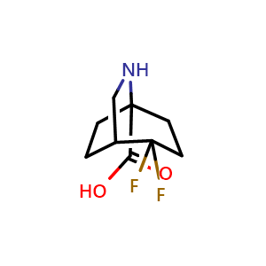 2,2-difluoro-6-azabicyclo[3.2.2]nonane-5-carboxylic acid