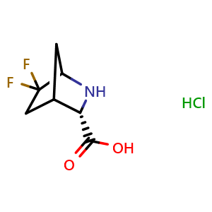 (3S)-6,6-difluoro-2-azabicyclo[2.2.1]heptane-3-carboxylic acid hydrochloride