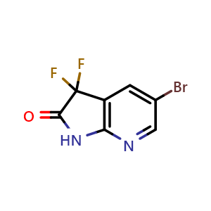 5-bromo-3,3-difluoro-1H,2H,3H-pyrrolo[2,3-b]pyridin-2-one