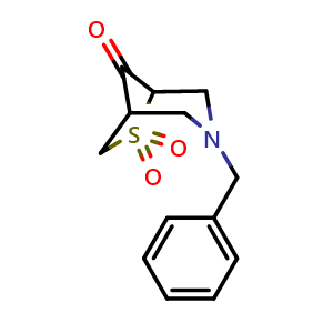 3-benzyl-6-thia-3-azabicyclo[3.2.1]octan-8-one 6,6-dioxide