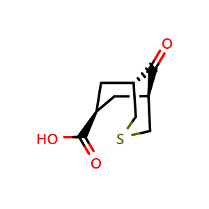 (1R,5S,7r)-9-oxo-3-thiabicyclo[3.3.1]nonane-7-carboxylic acid