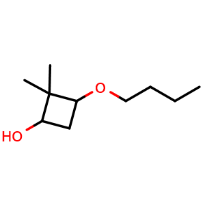 3-butoxy-2,2-dimethylcyclobutan-1-ol