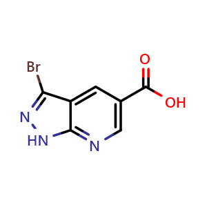3-bromo-1H-pyrazolo[3,4-b]pyridine-5-carboxylic acid