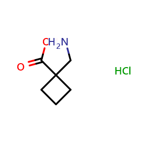 1-(aminomethyl)cyclobutane-1-carboxylic acid hydrochloride