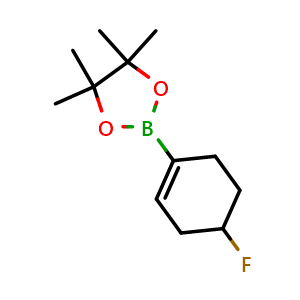 2-(4-fluorocyclohex-1-en-1-yl)-4,4,5,5-tetramethyl-1,3,2-dioxaborolane