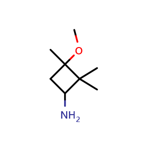 3-methoxy-2,2,3-trimethylcyclobutan-1-amine