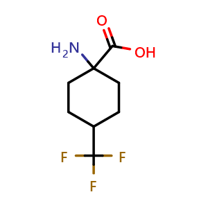 1-amino-4-(trifluoromethyl)cyclohexane-1-carboxylic acid
