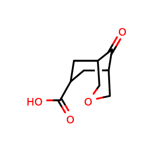 9-oxo-3-oxabicyclo[3.3.1]nonane-7-carboxylic acid