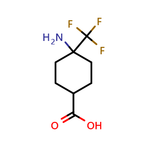 4-amino-4-(trifluoromethyl)cyclohexane-1-carboxylic acid