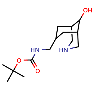 tert-butyl N-({9-hydroxy-3-azabicyclo[3.3.1]nonan-7-yl}methyl)carbamate