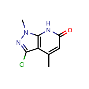 3-chloro-1,4-dimethyl-1H,6H,7H-pyrazolo[3,4-b]pyridin-6-one