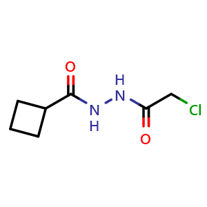 N'-(2-chloroacetyl)cyclobutanecarbohydrazide