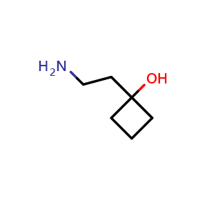 1-(2-aminoethyl)cyclobutan-1-ol