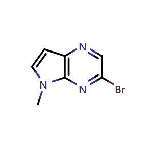 3-bromo-5-methyl-5H-pyrrolo[2,3-b]pyrazine
