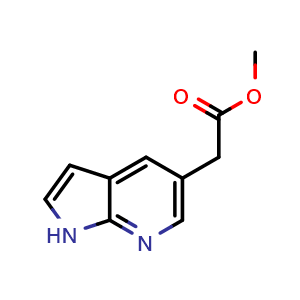 methyl 2-{1H-pyrrolo[2,3-b]pyridin-5-yl}acetate