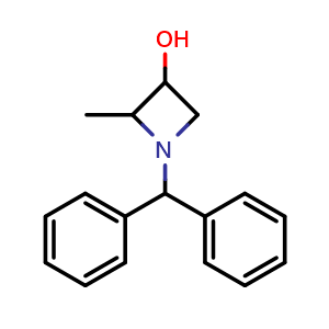 1-(diphenylmethyl)-2-methylazetidin-3-ol