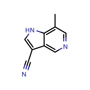 7-methyl-1H-pyrrolo[3,2-c]pyridine-3-carbonitrile