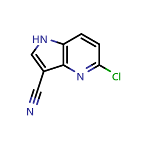 5-chloro-1H-pyrrolo[3,2-b]pyridine-3-carbonitrile