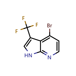 4-Bromo-3-(trifluoromethyl)-1H-pyrrolo[2,3-b]pyridine